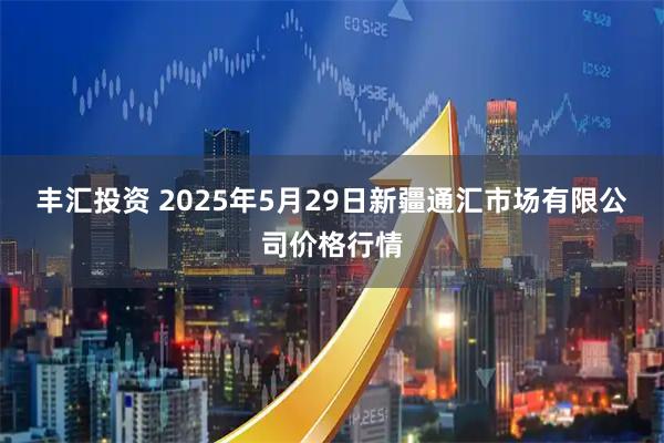 丰汇投资 2025年5月29日新疆通汇市场有限公司价格行情
