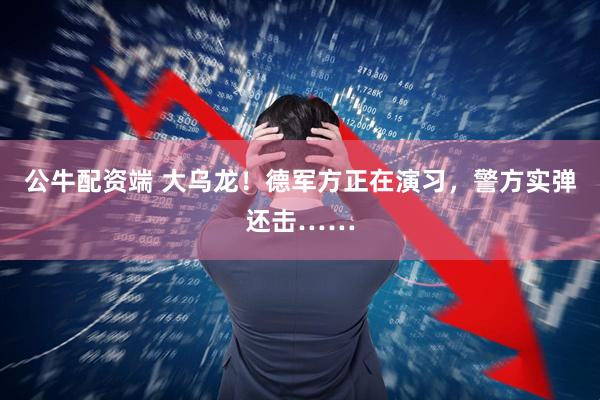 公牛配资端 大乌龙！德军方正在演习，警方实弹还击……